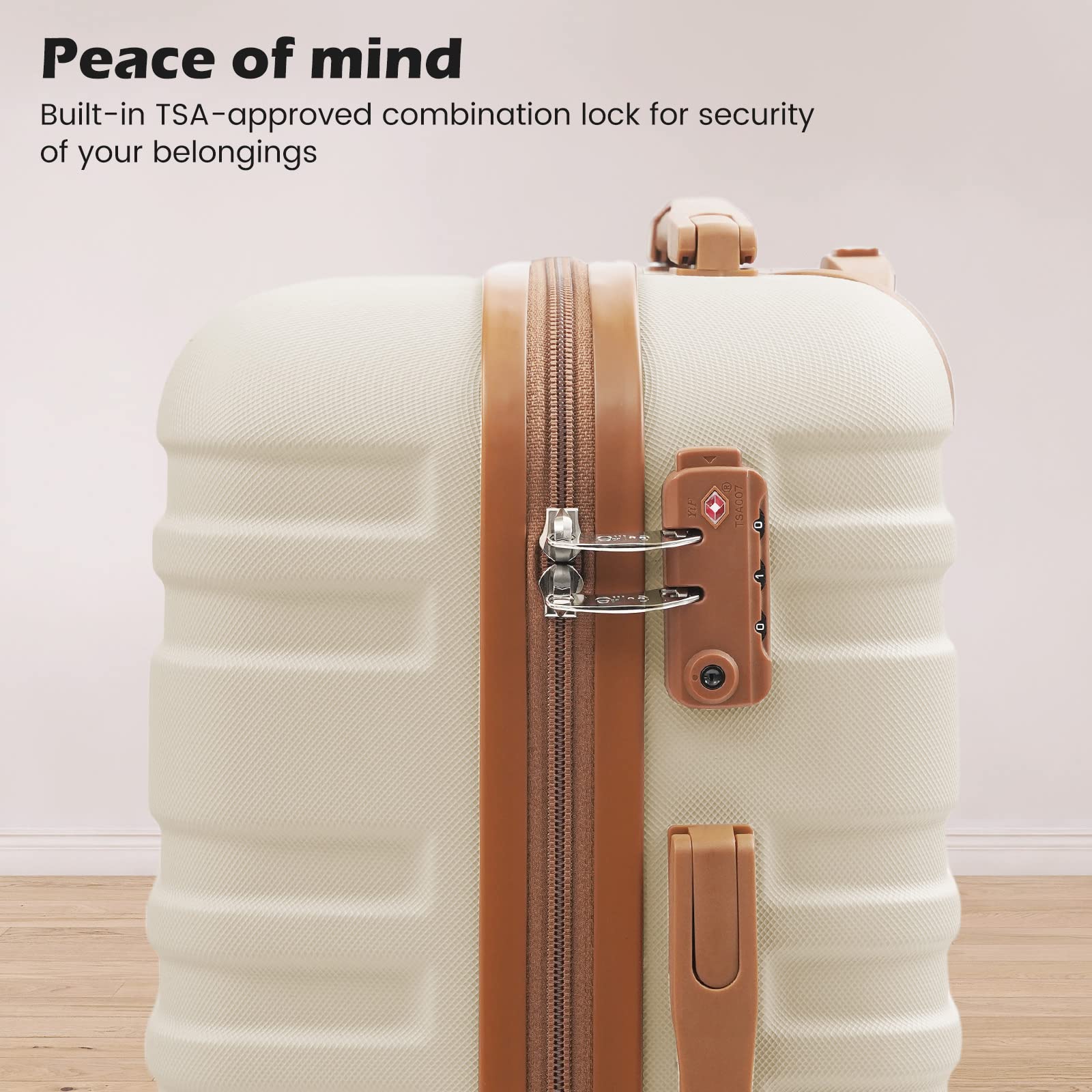 Coolife Suitcase Set 3 Piece Carry On Hardside Luggage - Product image 8