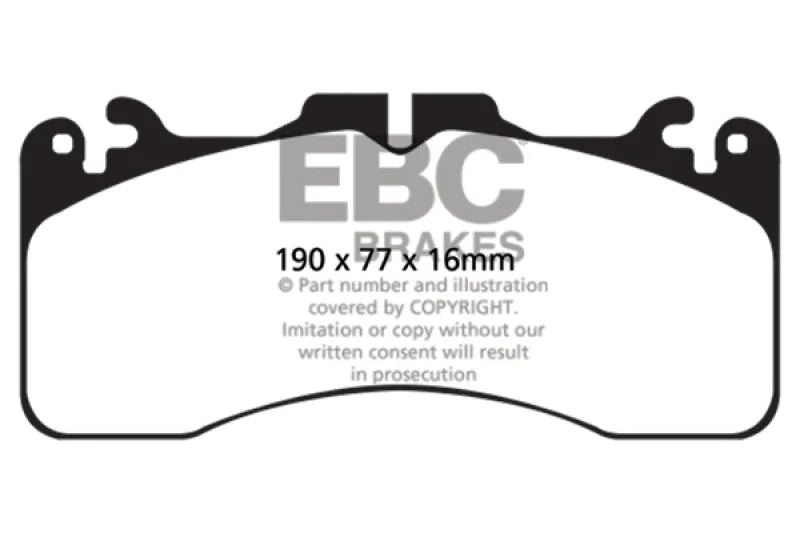 EBC - Front Redstuff Pad PN DP31867C