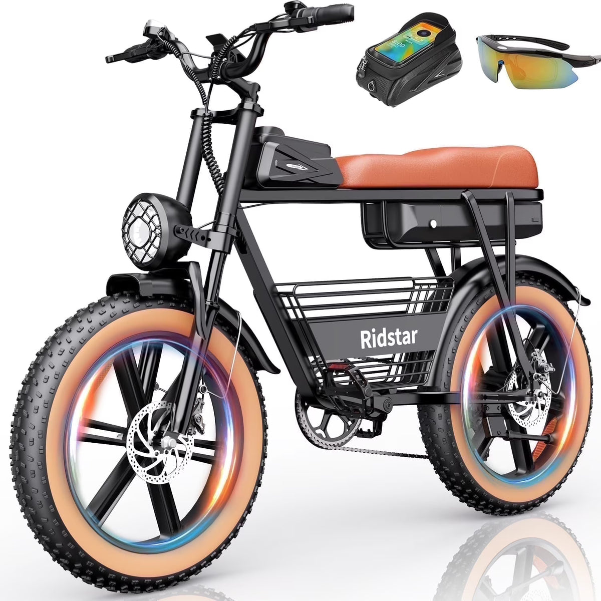 Ridstar 1500W Electric Bike for Adults, 33MPH 48V 20ah Electric Bicycle - Product image 3