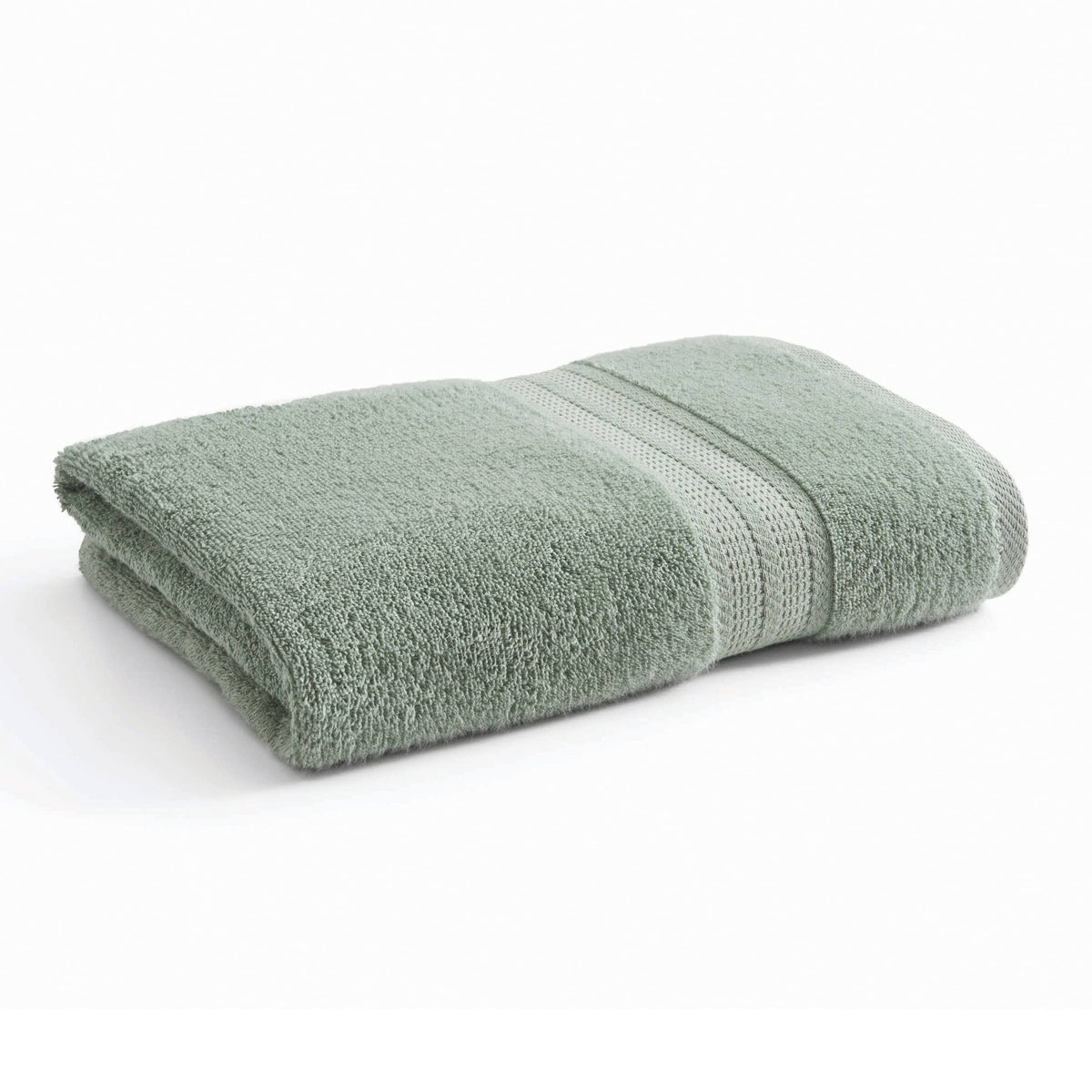 Better Homes & Gardens American Made Bath Collection - Single Bath Towel, Solid Green - Product image 1