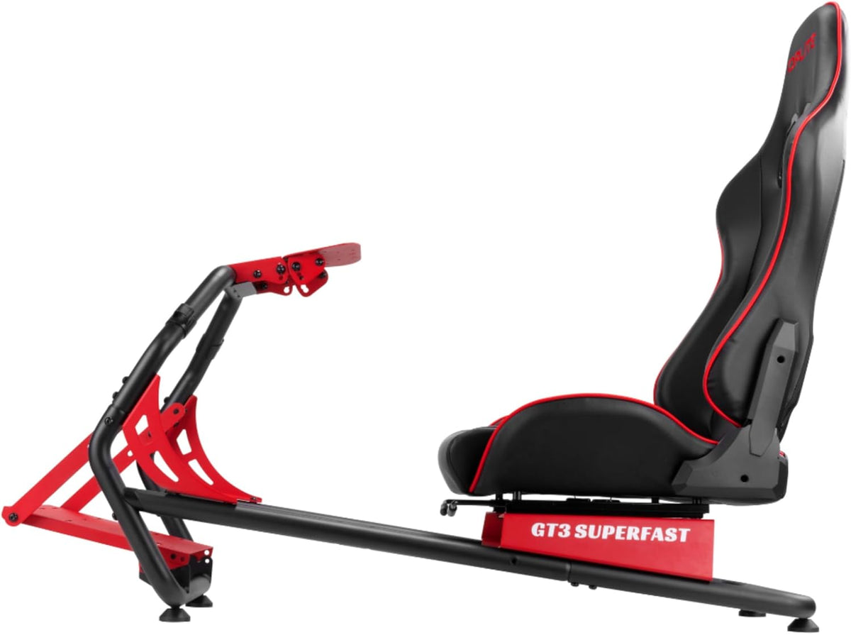 OPLITE GT3 Superfast V2 is a GT/Rally type driving simulation cockpit, ideal for an introduction to SIMRACING