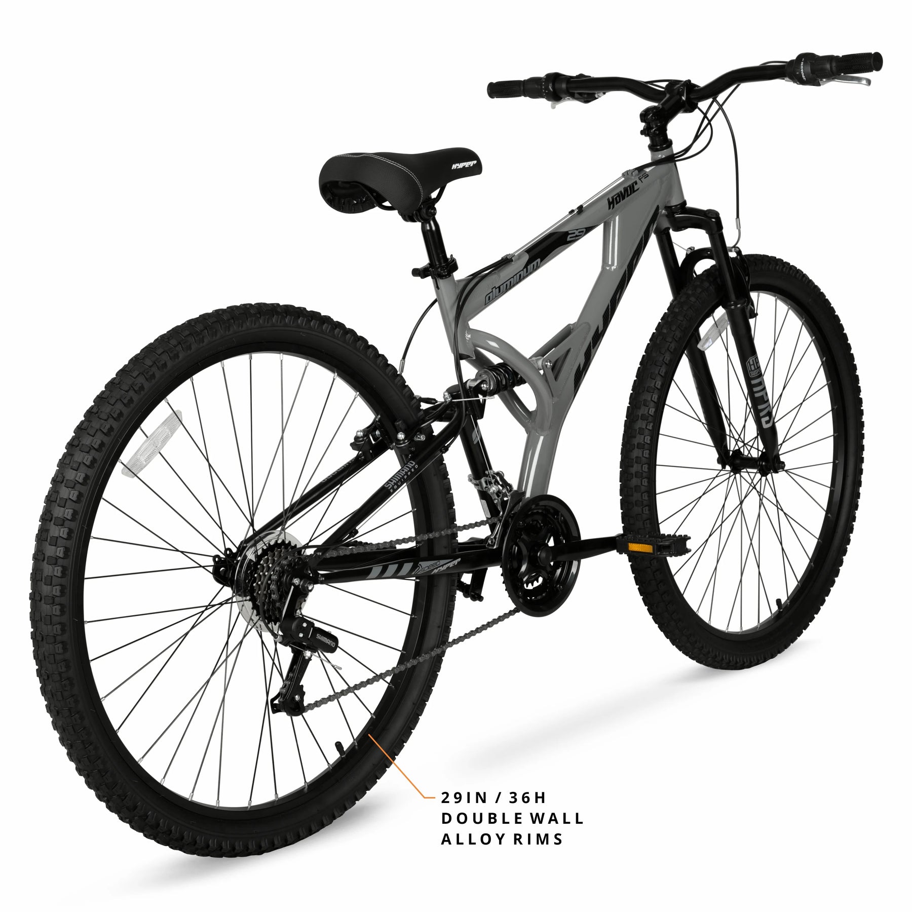 Hyper Bicycles 29" Men'S Havoc Mountain Bike, Gray - Product image 3