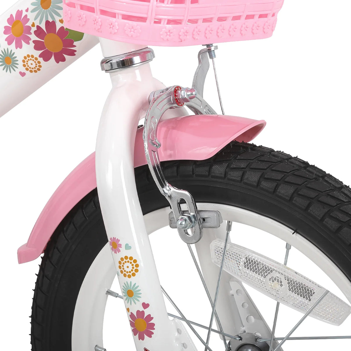 JOYSTAR Little Daisy 14 in Kids Bike for 3 4 5 Years Girls with Handbrake Children Princess Bicycle with - Product image 18