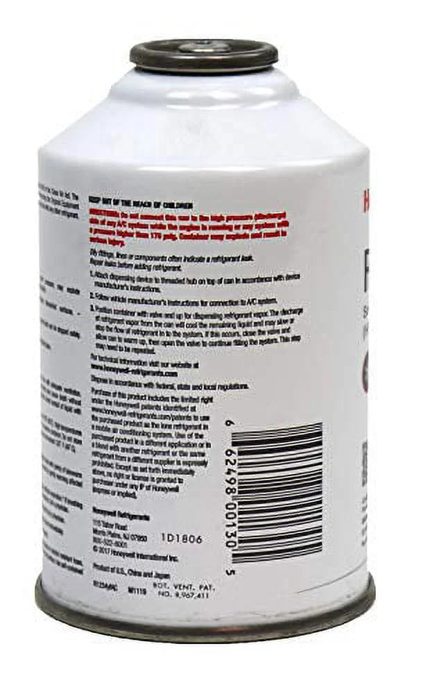 Honeywell R1234YF HFO - 1234yf Low Global Warming Potential 8 oz Automotive Refrigerant (4 Pack) - Product image 4