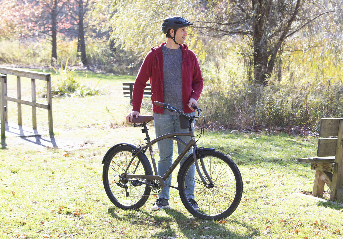 26 In. Bayside Men'S Cruiser Bike, Satin Cocoa - Product image 7