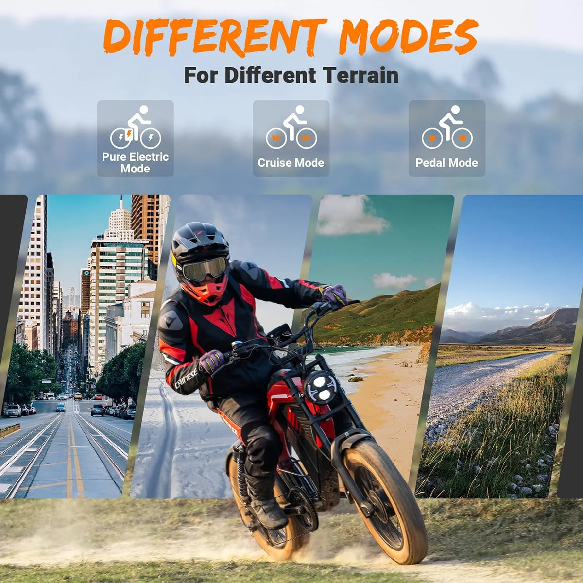 Luckeep M5 Electric Bike for Adults/Teen, 1500W Peak Motor, Max 32MPH, 48V 15AH Battery - Product image 6