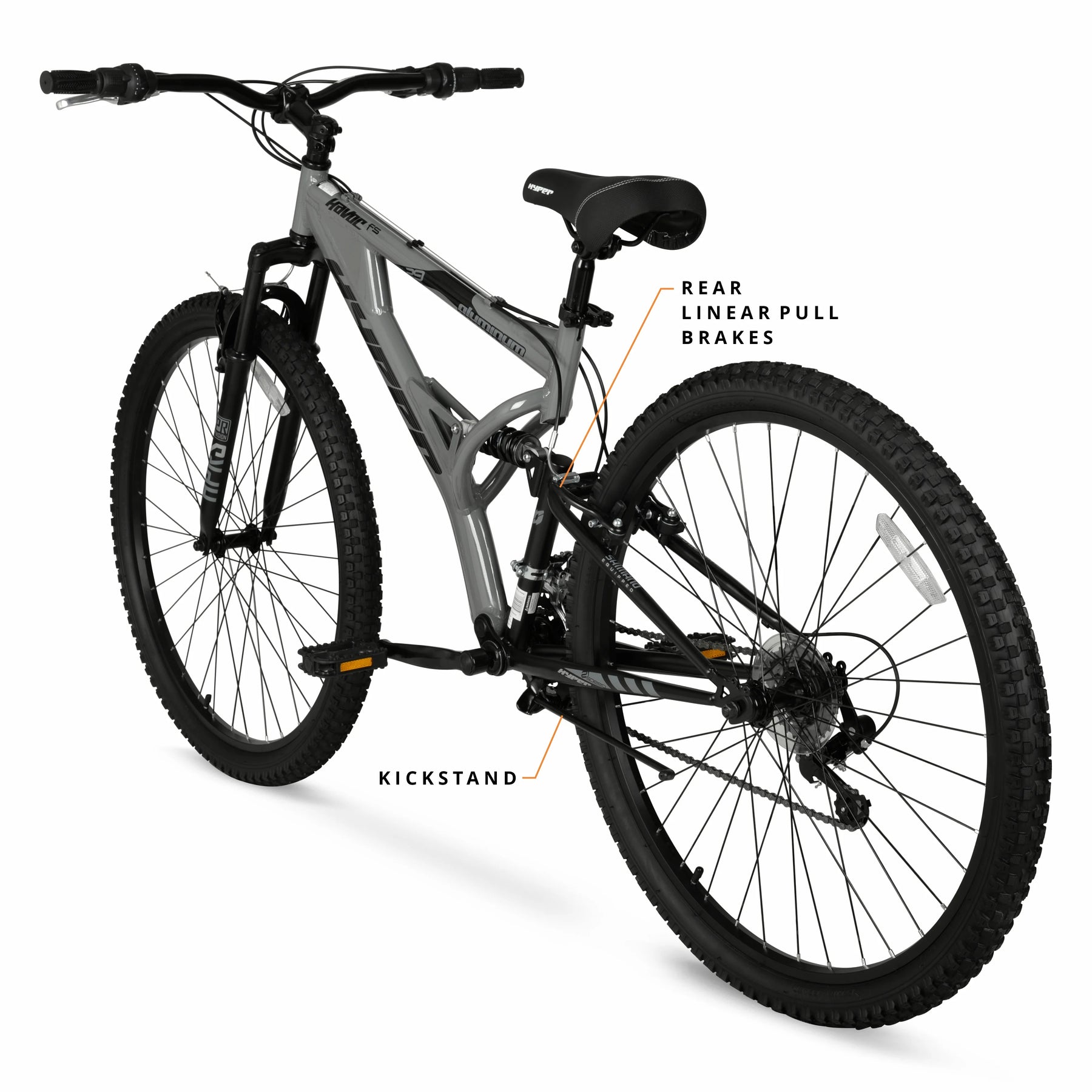 Hyper Bicycles 29" Men'S Havoc Mountain Bike, Gray - Product image 4