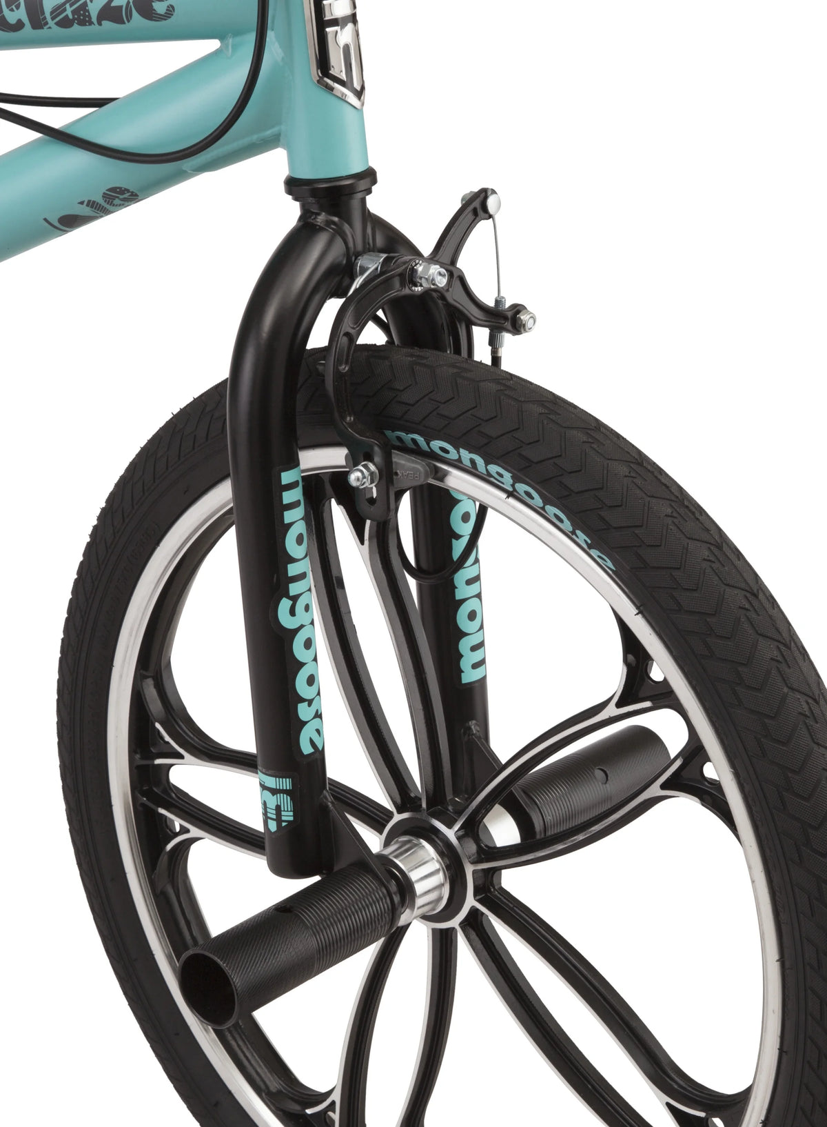 20" Craze BMX Kid'S Bike, Ages 6+, Black & Mint - Product image 4