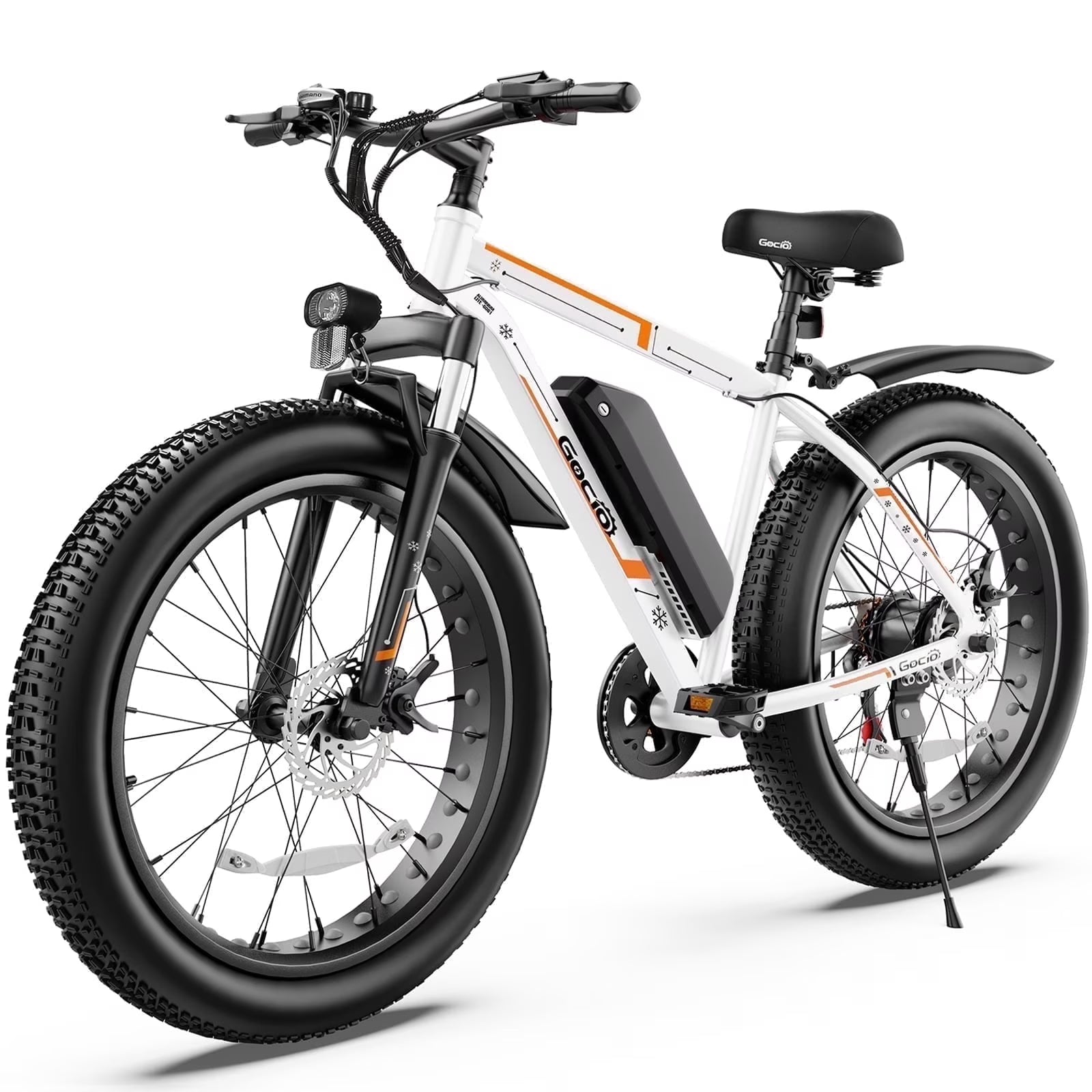 Gocio 26" 4.0 Fat Tire Electric Bike for Adults, 500W Motor, 48V 13ah Battery - Product image 5