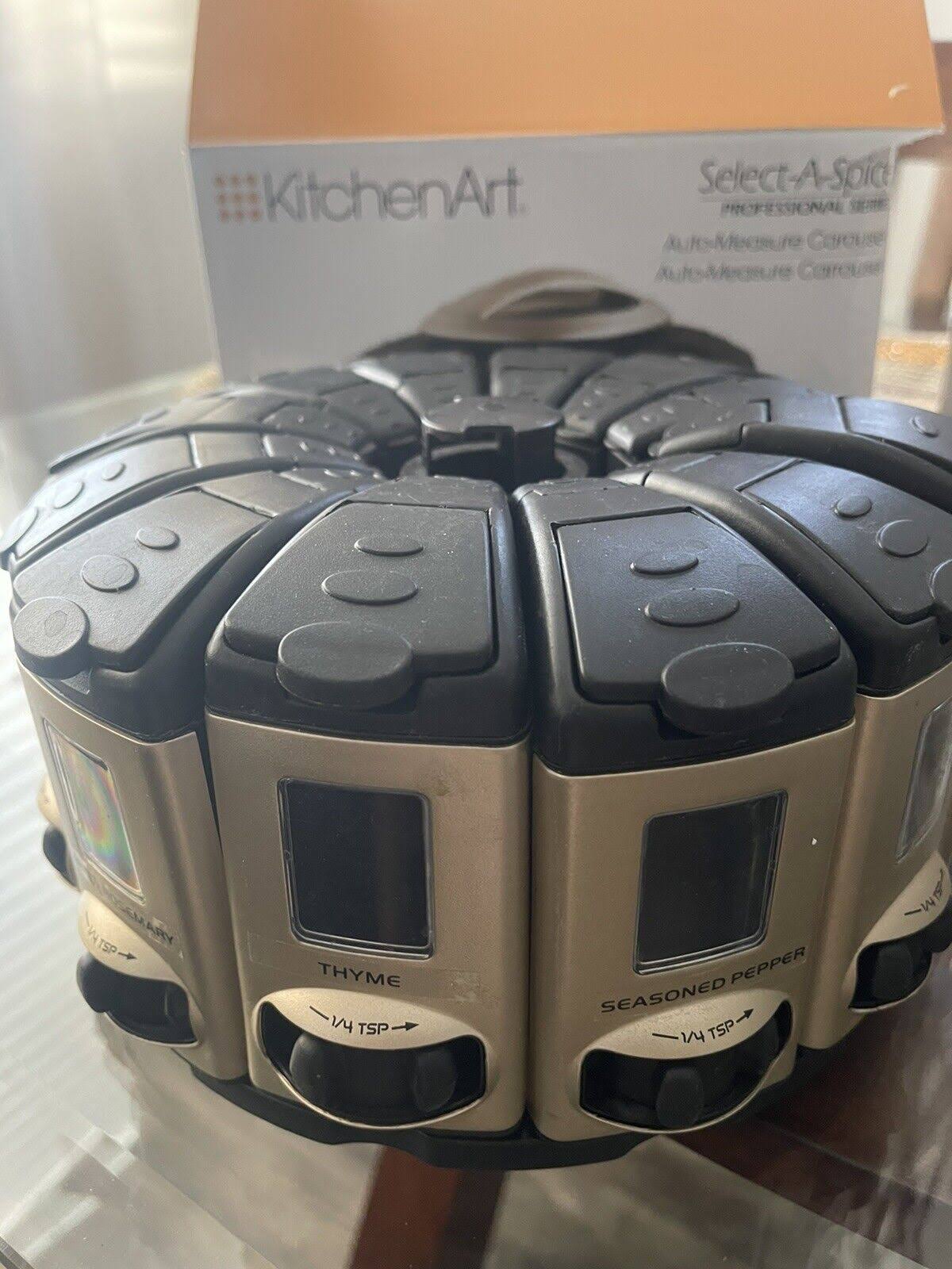 KitchenArt 57010 Select-A-Spice Auto-Measure Carousel Professional Series Satin - Product image 1
