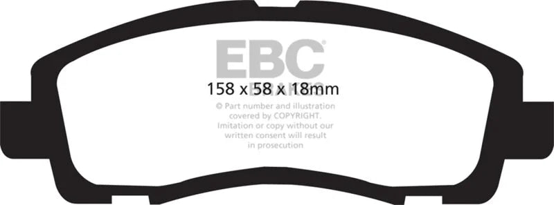 EBC - Front Yellowstuff Pad PN DP41753R