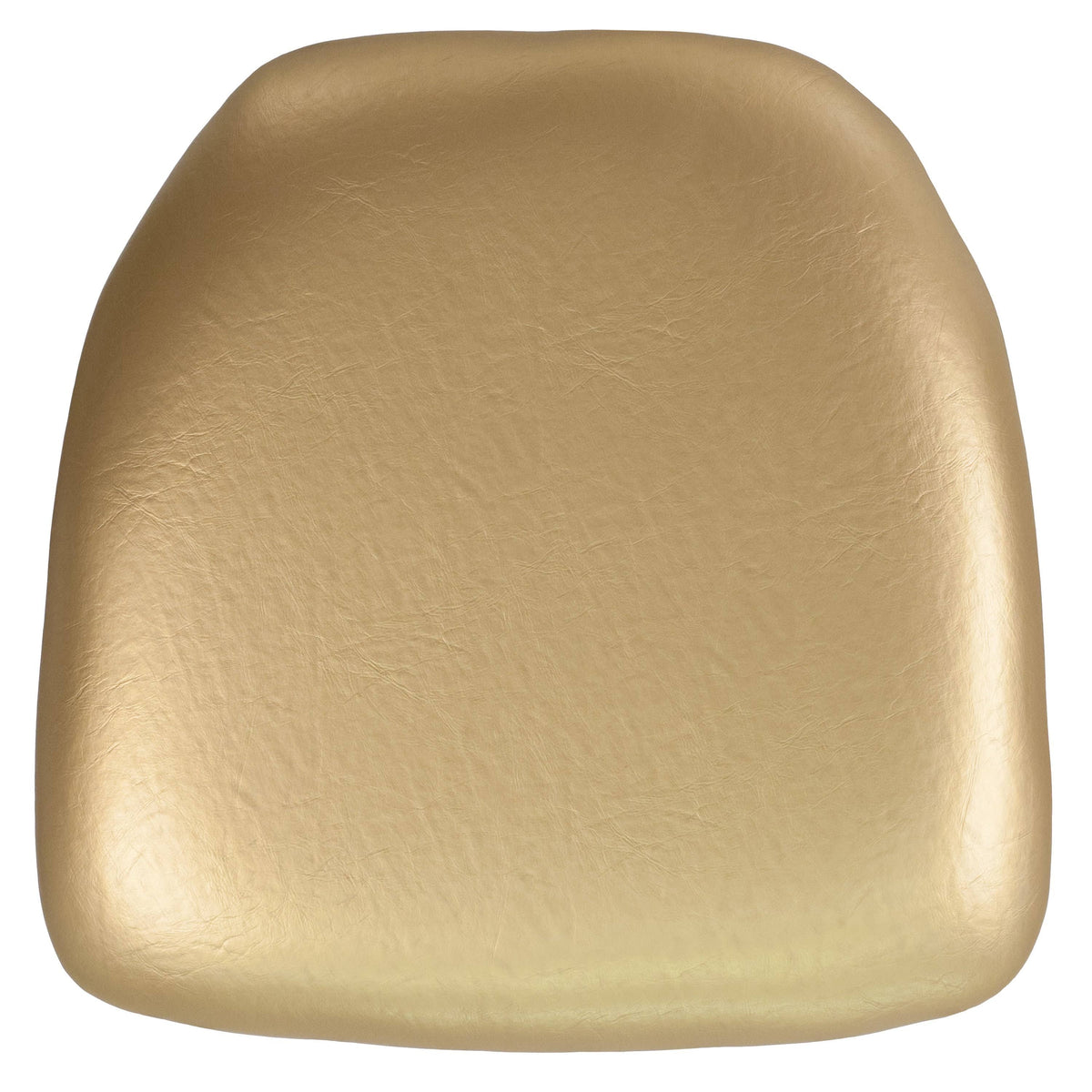 Hard Gold Vinyl Chiavari Chair Cushion - Product image 1