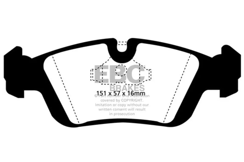 EBC - Front Yellowstuff Pad PN DP4914R