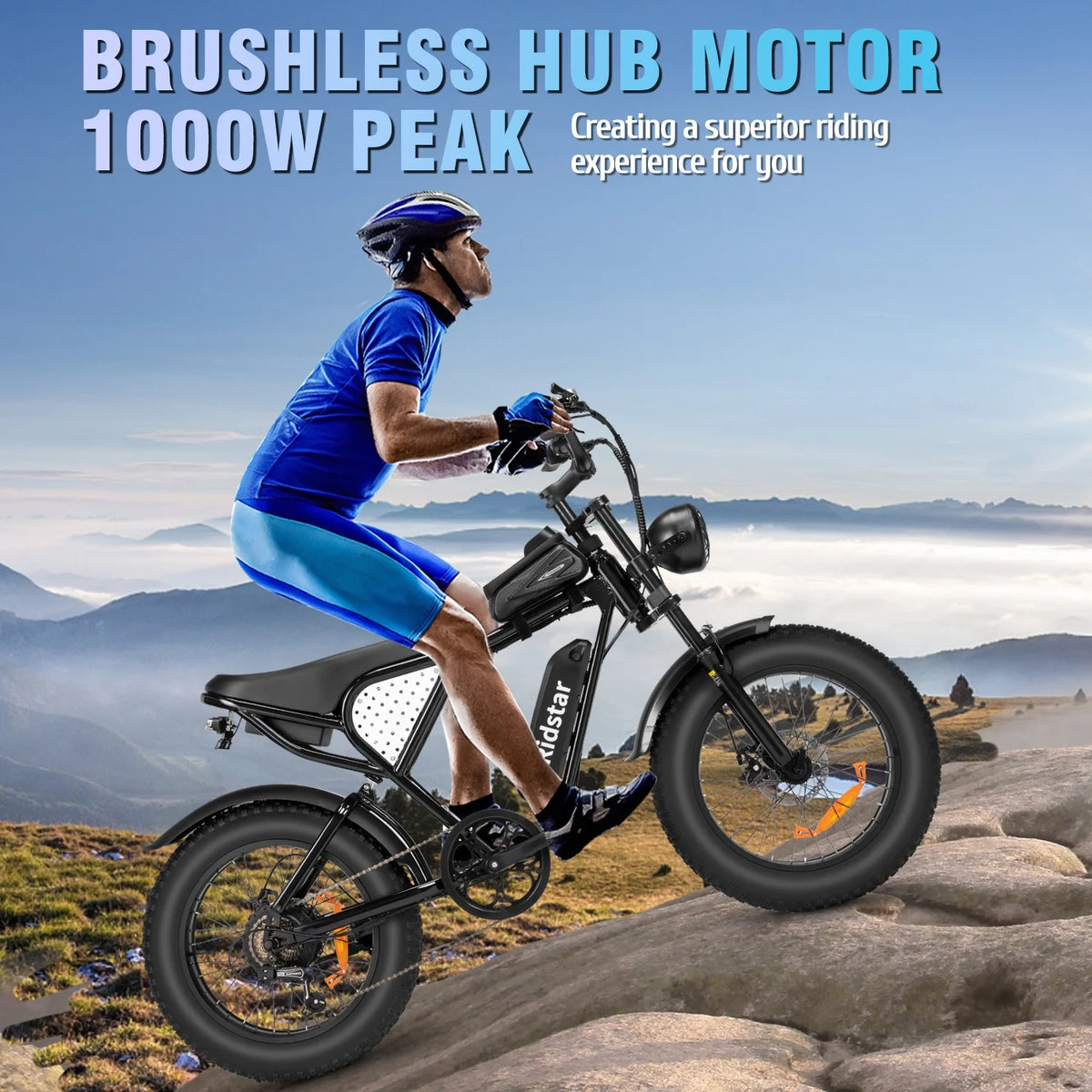 Ridstar 1500W Electric Bike for Adults, 33MPH 48V 20ah Electric Bicycle - Product image 25