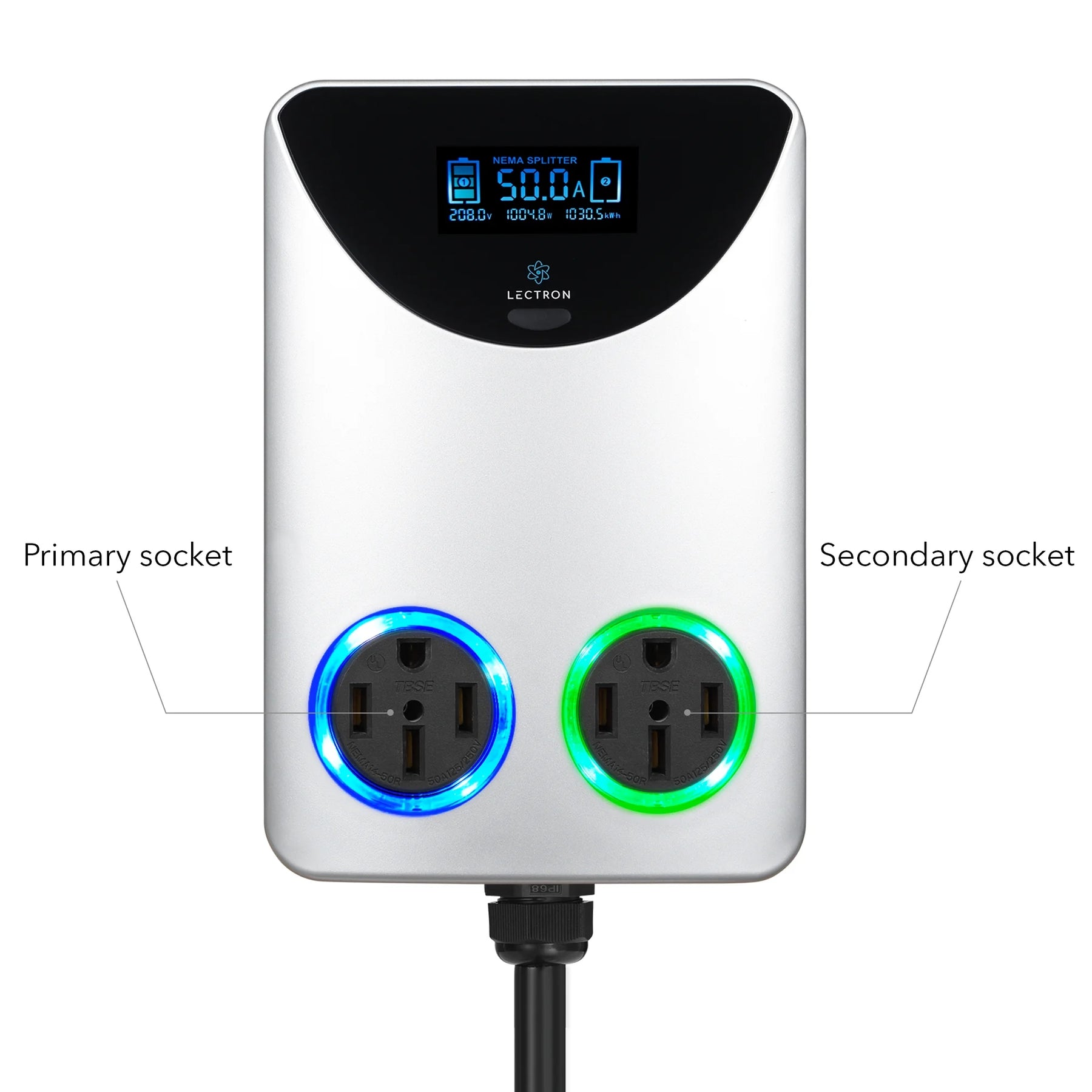 Lectron NEMA Socket Splitter - Power Your EV Charger and High - Powered Appliance from the Same Outlet - Product image 8