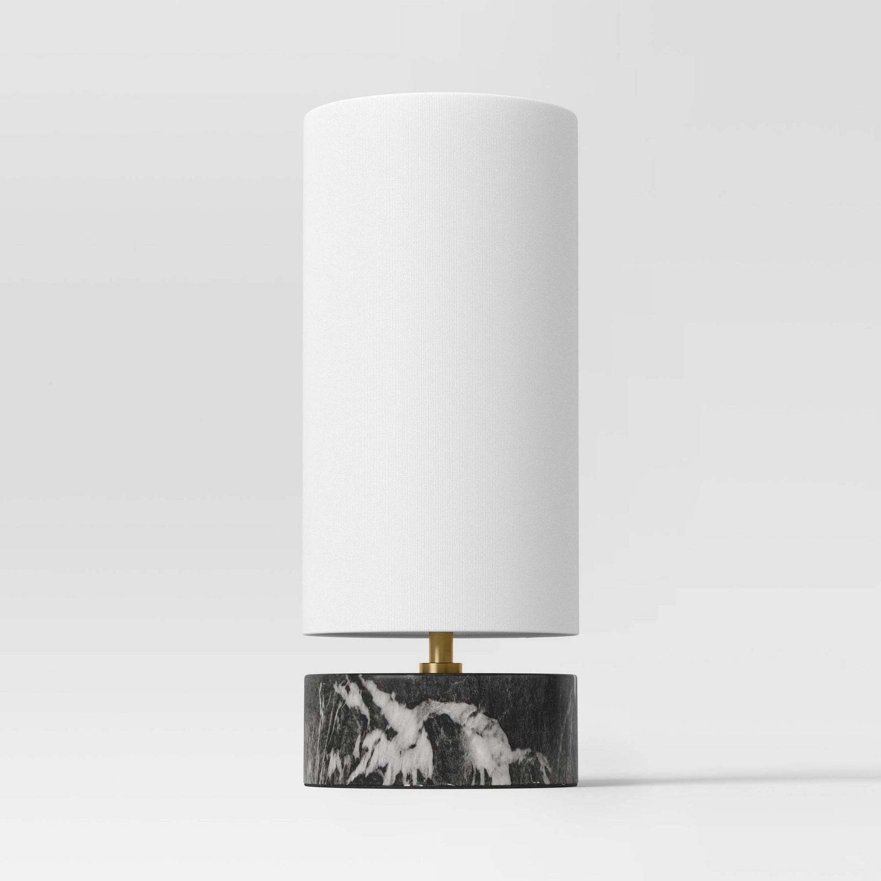 Faux Marble Mini Table Lamp Black - Threshold - Product image 1