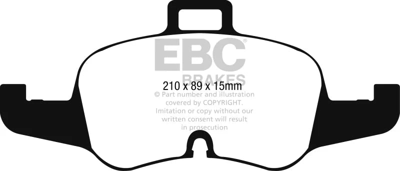 EBC - Front Redstuff Pad PN DP32256C