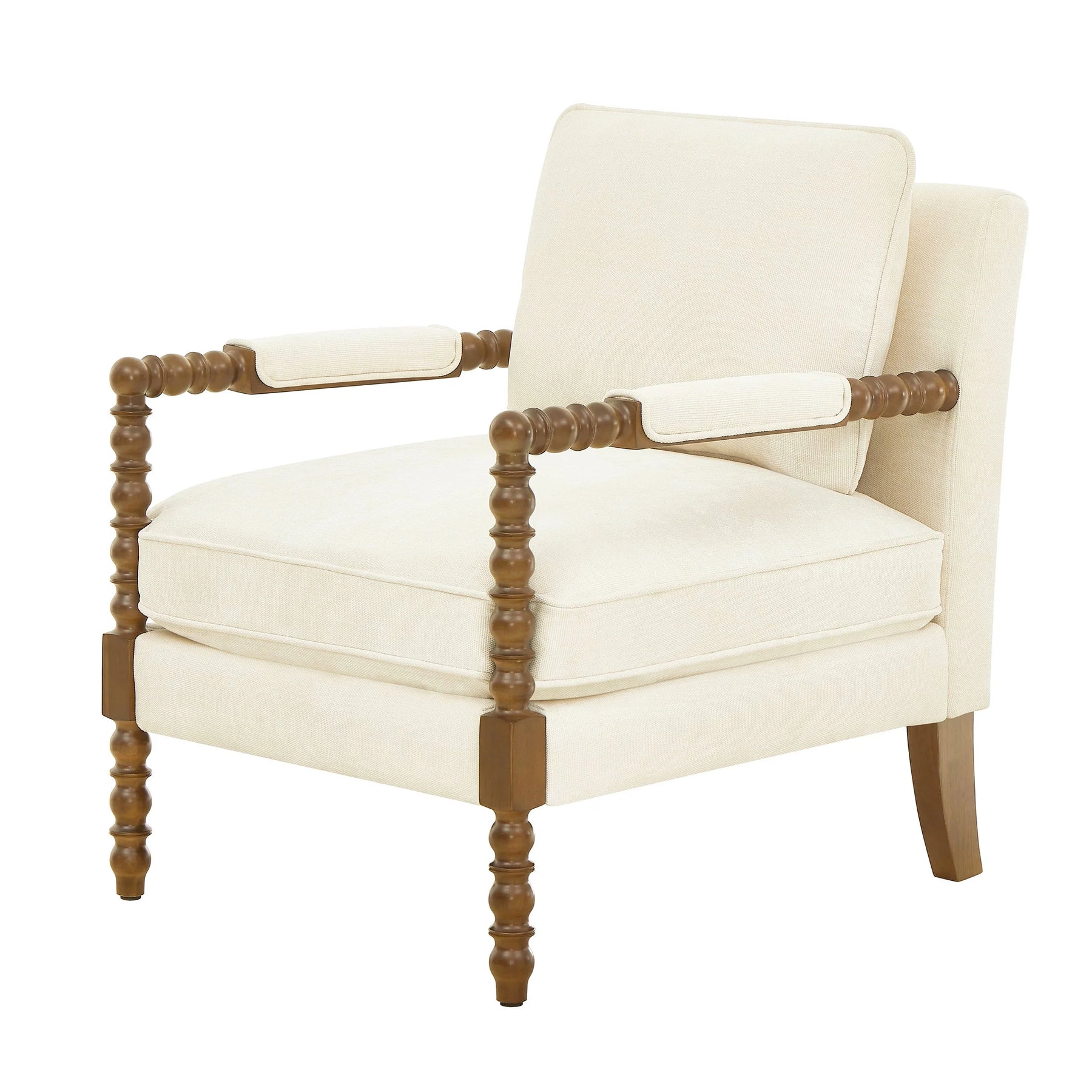 Pioneer Woman Harper Spindle Accent Chair, Jade Fabric Upholstery - Product image 21