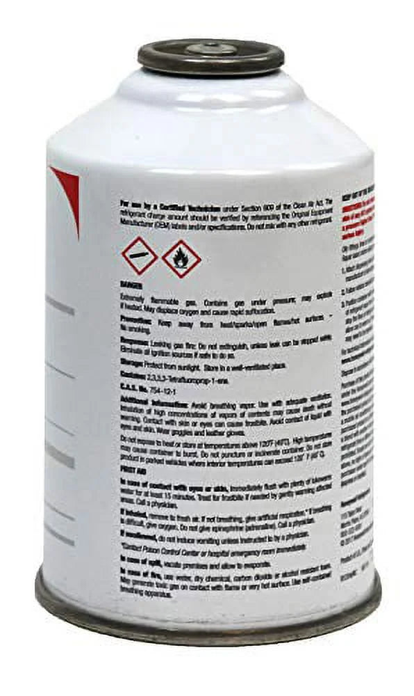 Honeywell R1234YF HFO - 1234yf Low Global Warming Potential 8 oz Automotive Refrigerant (4 Pack) - Product image 5