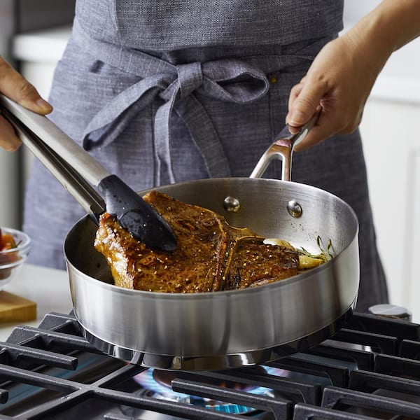 11-Piece 3-Ply Base Stainless Steel Cookware Set. Silver - Product image 10