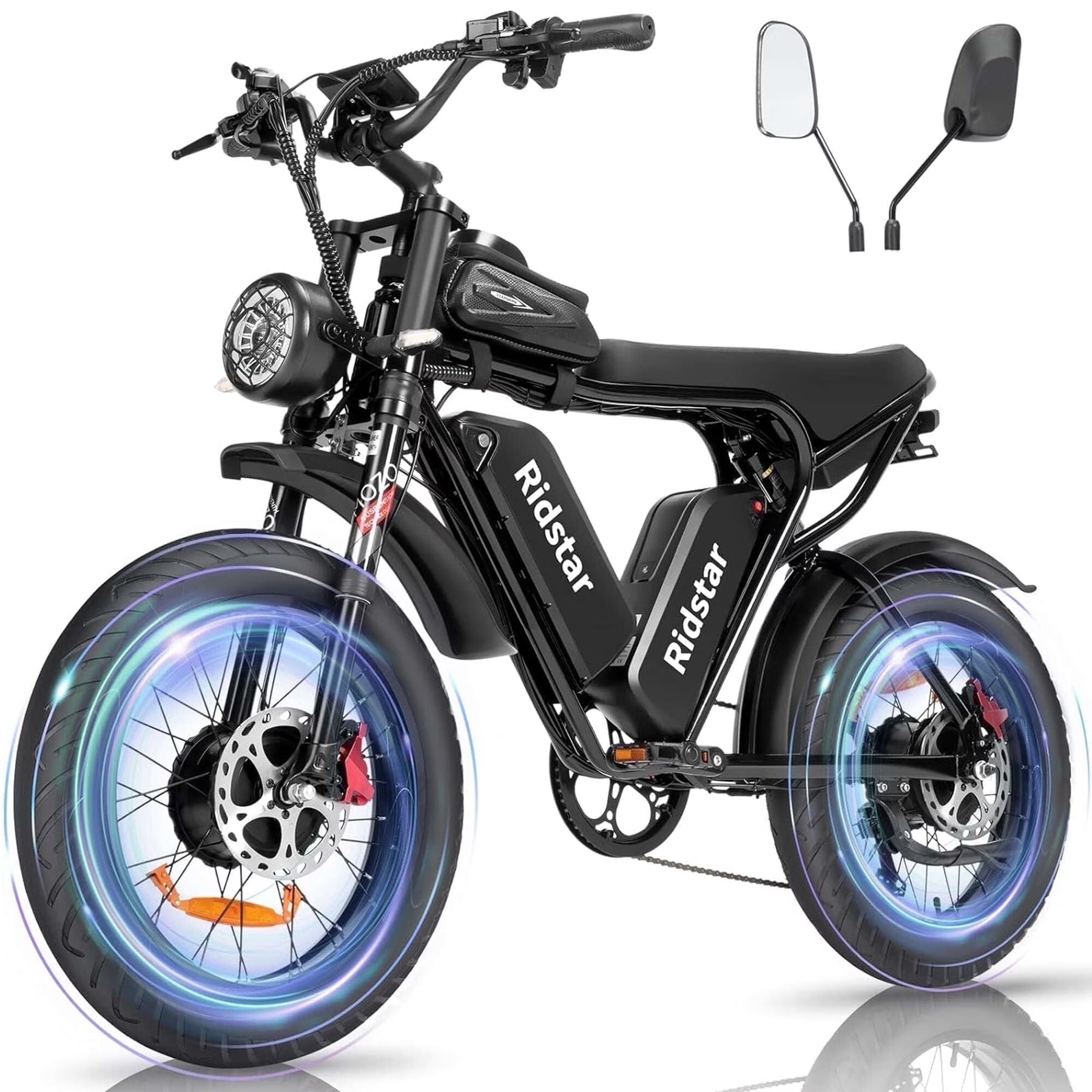 Ridstar Electric Bike for Adults Q20, 1200W 30MPH, 48V 15.6ah Electric Bicycle - Product image 7