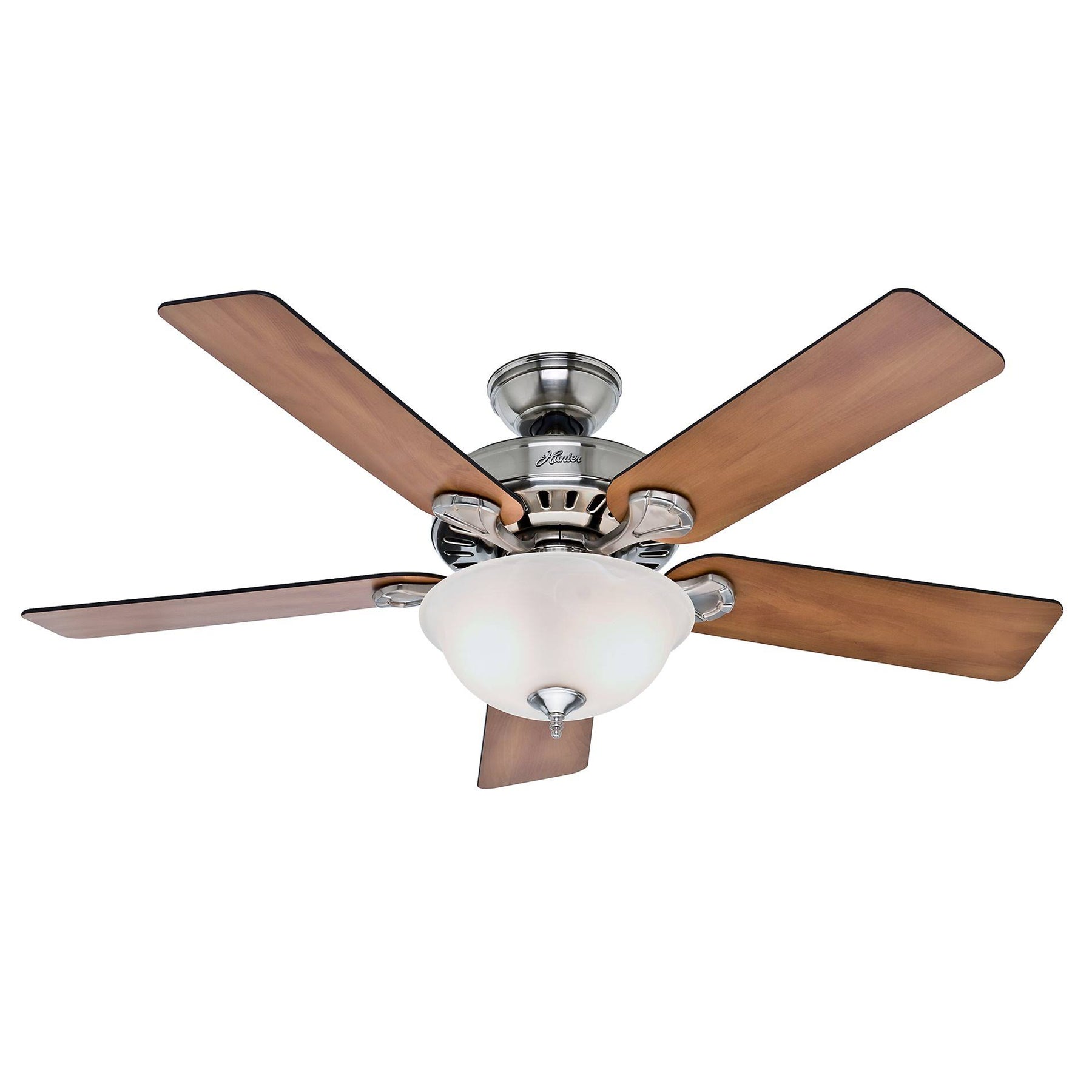 Hunter Pro's Best Five Minute 52" Ceiling Fan with Light - Brushed Nickel - Product image 1