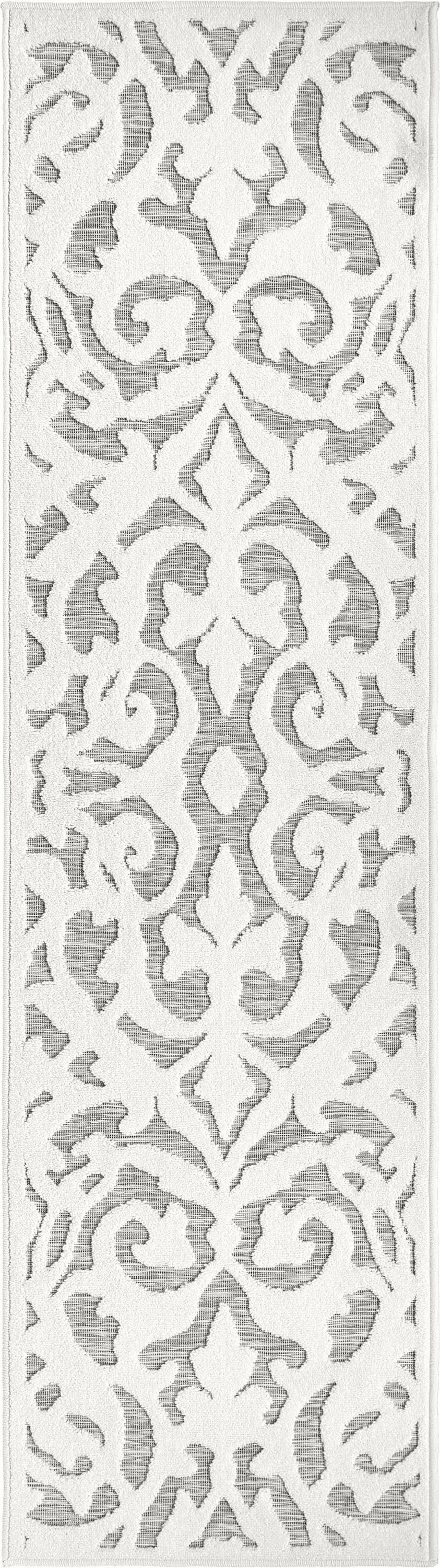 My Texas House by Orian Indoor/Outdoor Lady Bird Natural Runner Rug 1'11" x 7'6" - Product image 1
