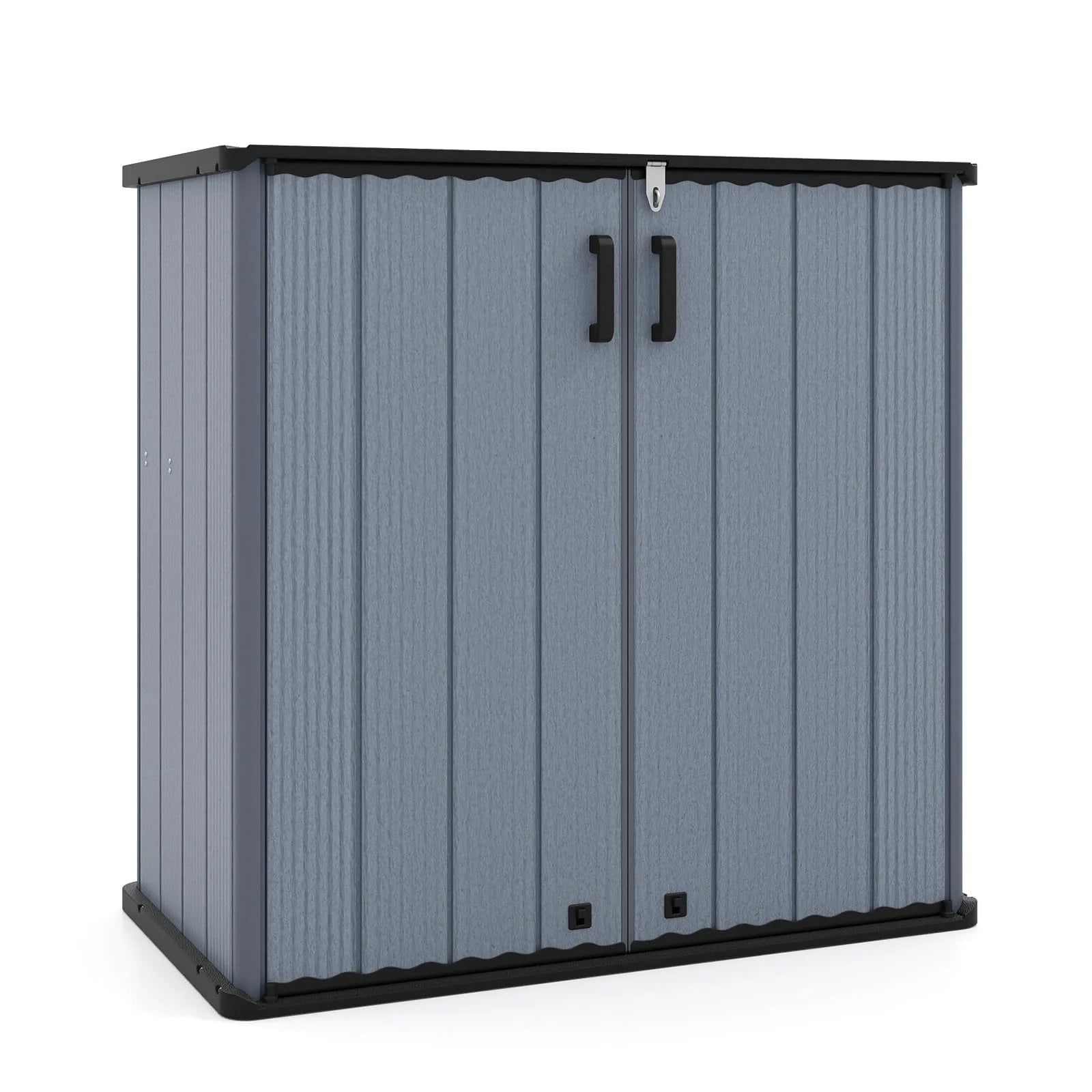 Tangkula 23.5 Cu.ft Outdoor Storage Box with Floor & Lockable Door - Product image 1