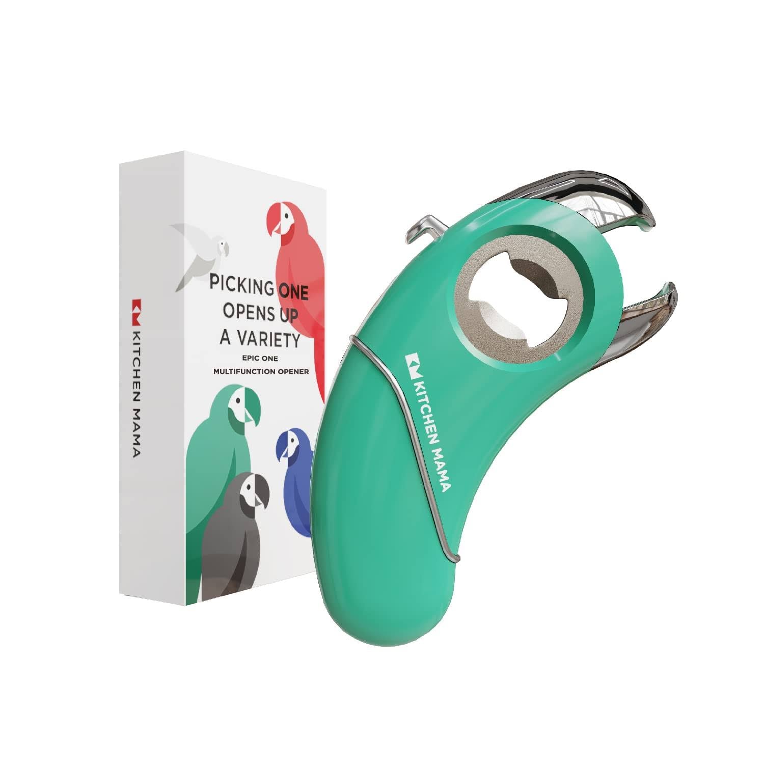 Kitchen Mama Epic One Multifunction Opener: A Pick Ergonomic Opener- Magnetic Bottle Opener - Product image 1