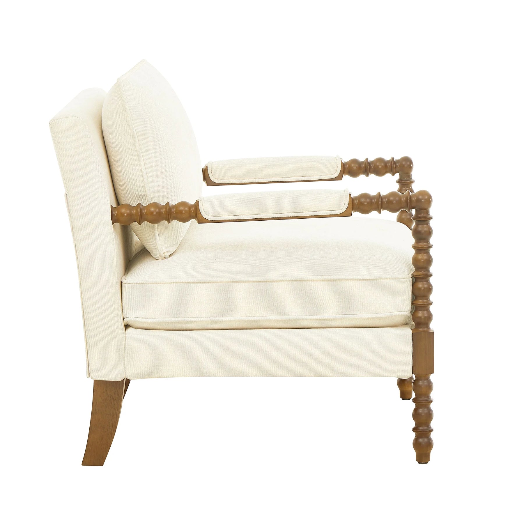 Pioneer Woman Harper Spindle Accent Chair, Jade Fabric Upholstery - Product image 22