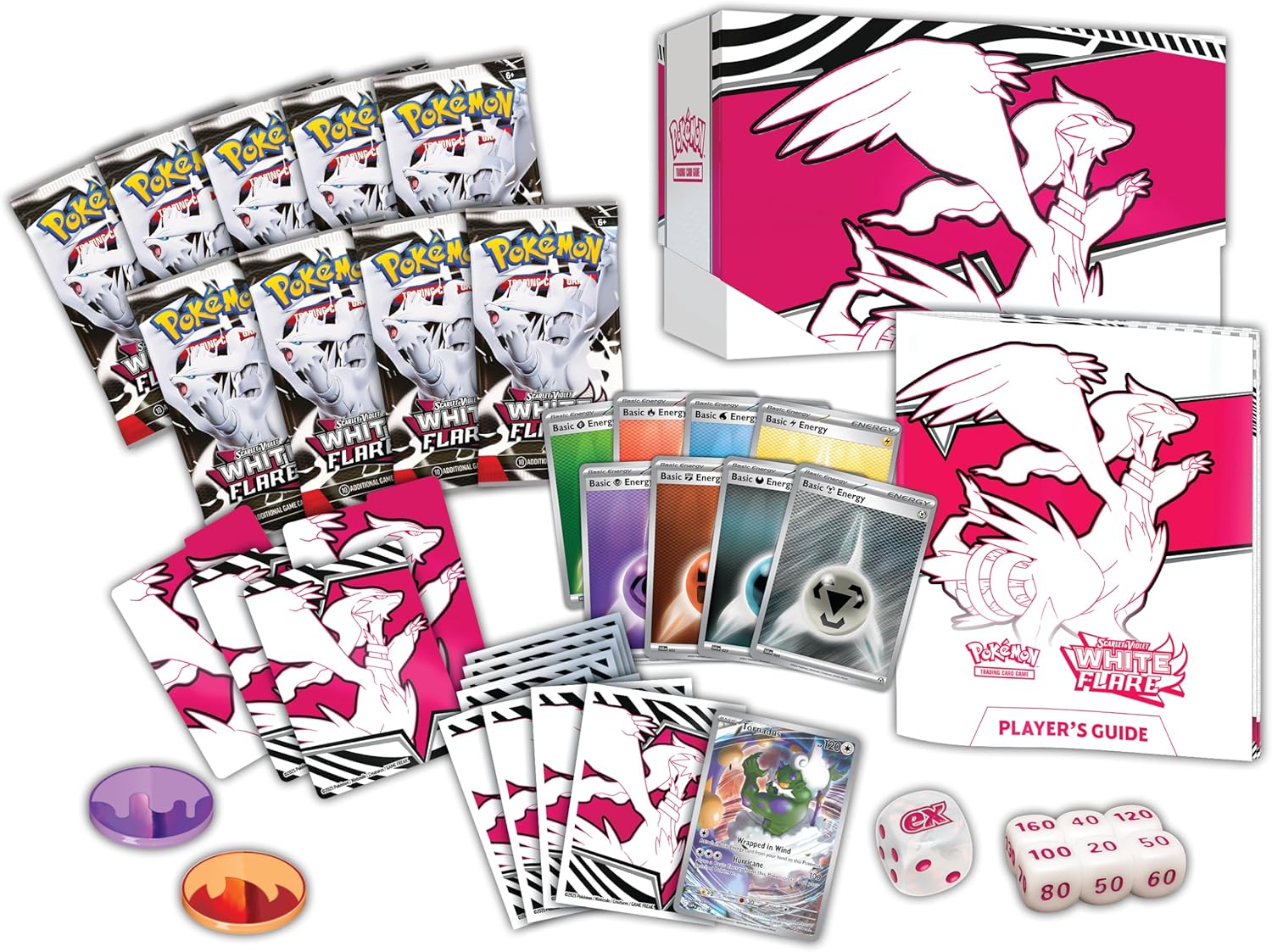 Pokemon TCG Scarlet & Violet 10.5 White Flare Elite Trainer Box