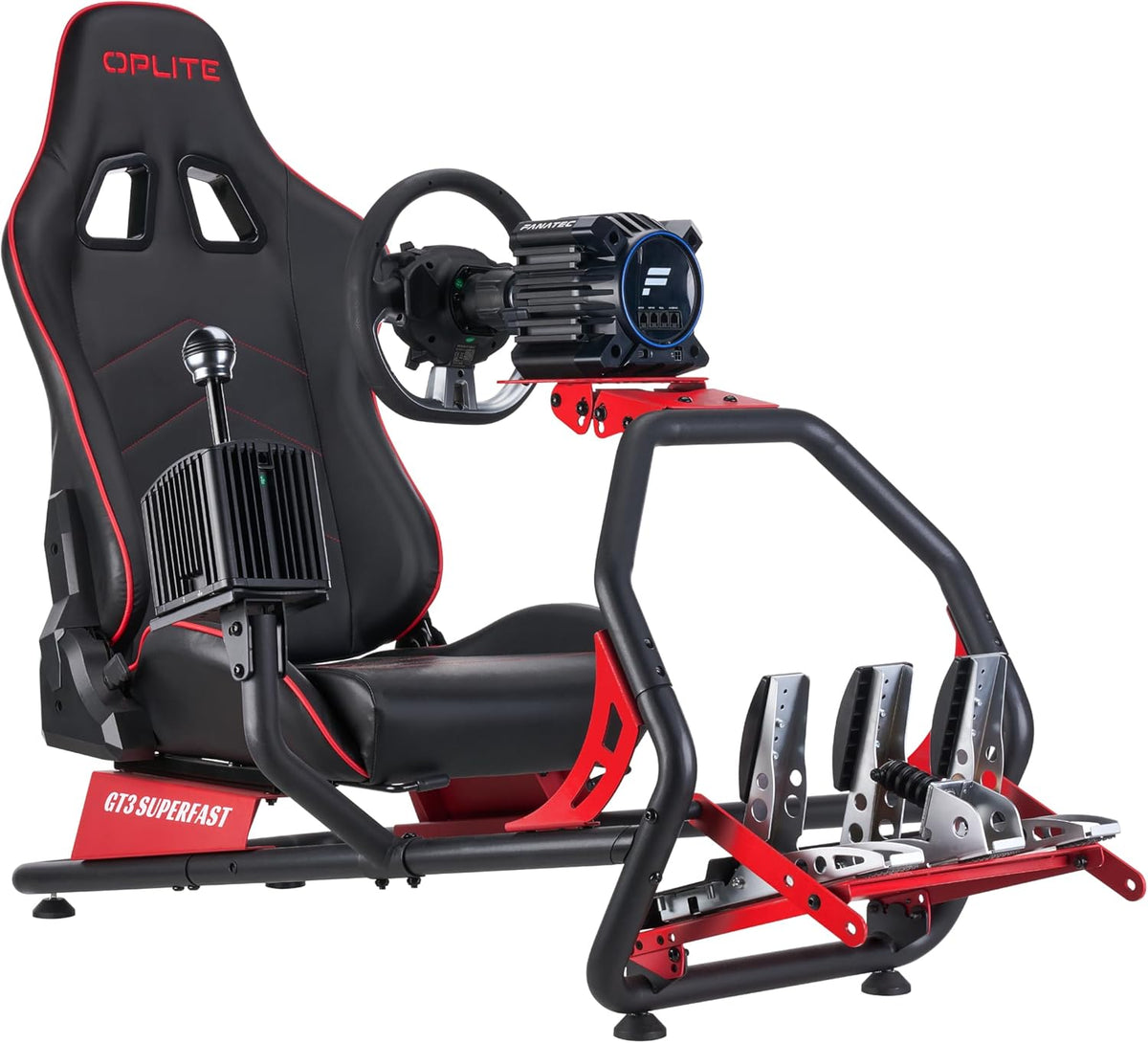 OPLITE GT3 Superfast V2 is a GT/Rally type driving simulation cockpit, ideal for an introduction to SIMRACING