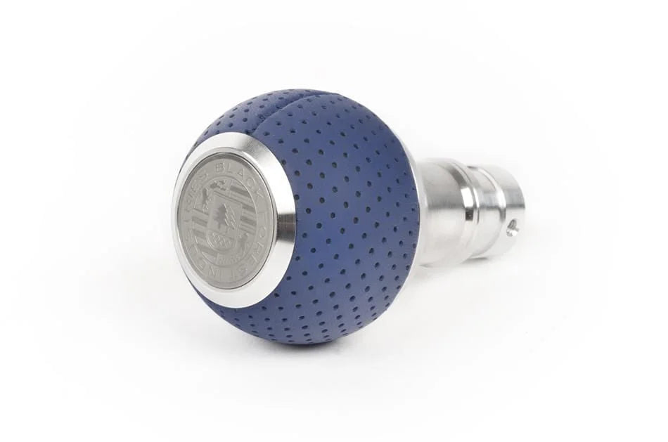 BFI GS2 Heavy Weight Shift Knob - Porsche Maritime Blue Leather (Audi R8 - M8x1.25)