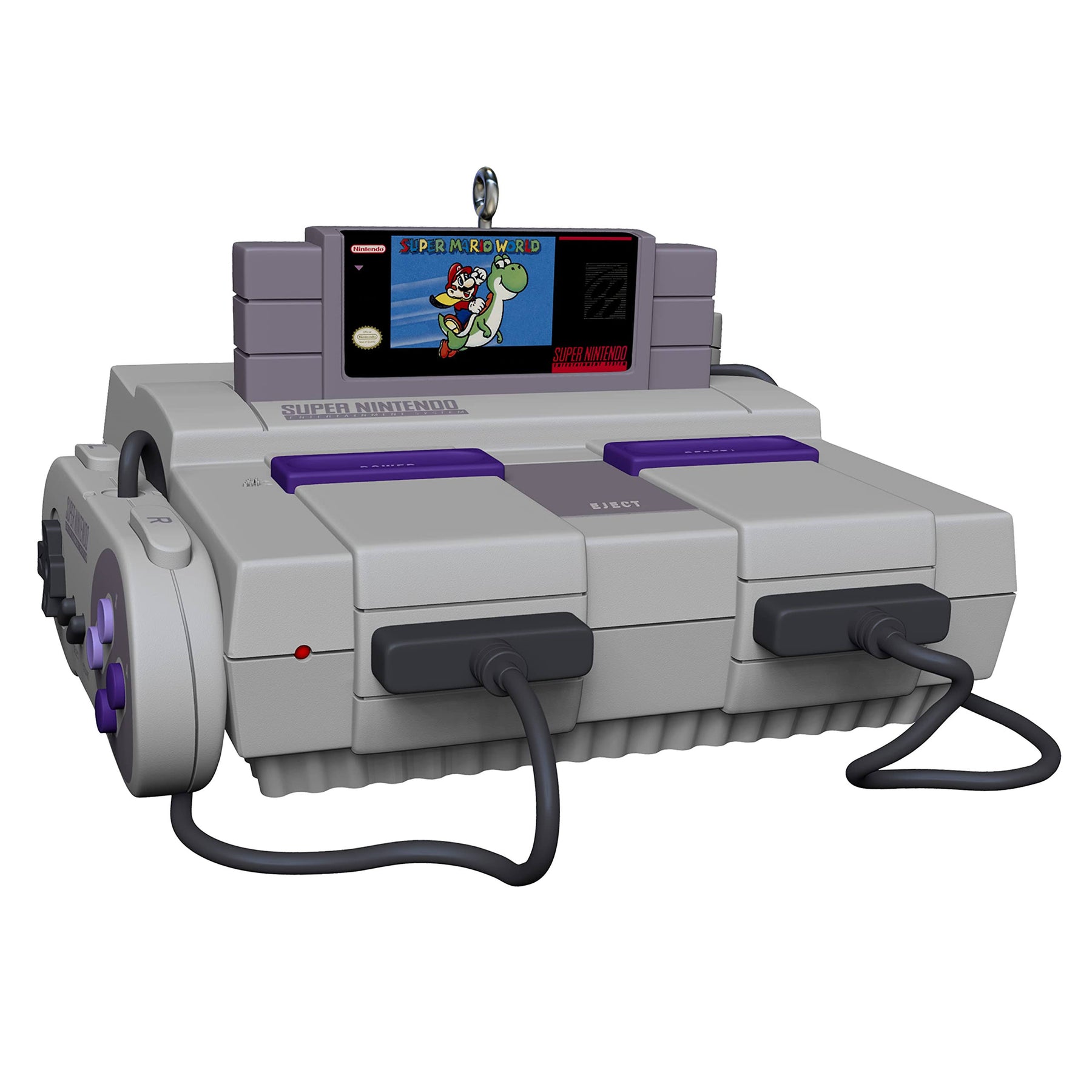 Hallmark Keepsake Christmas Ornament 2021, Nintendo Super NES Console, Sound and Light - Product image 1