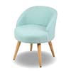 Monibloom Velvet Accent Chair, Modern Upholstered Single Sofa Side Chair - Product image 4