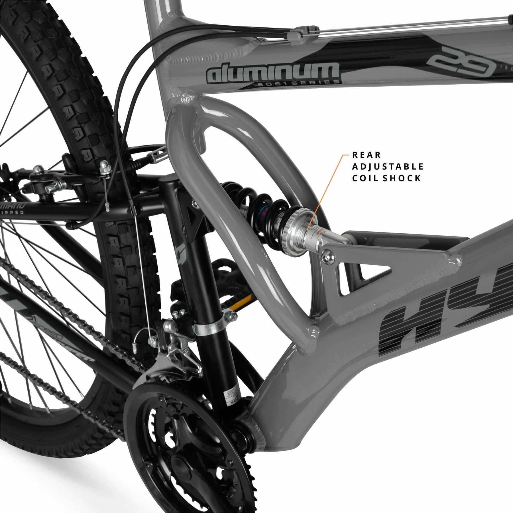 Hyper Bicycles 29" Men'S Havoc Mountain Bike, Gray - Product image 16