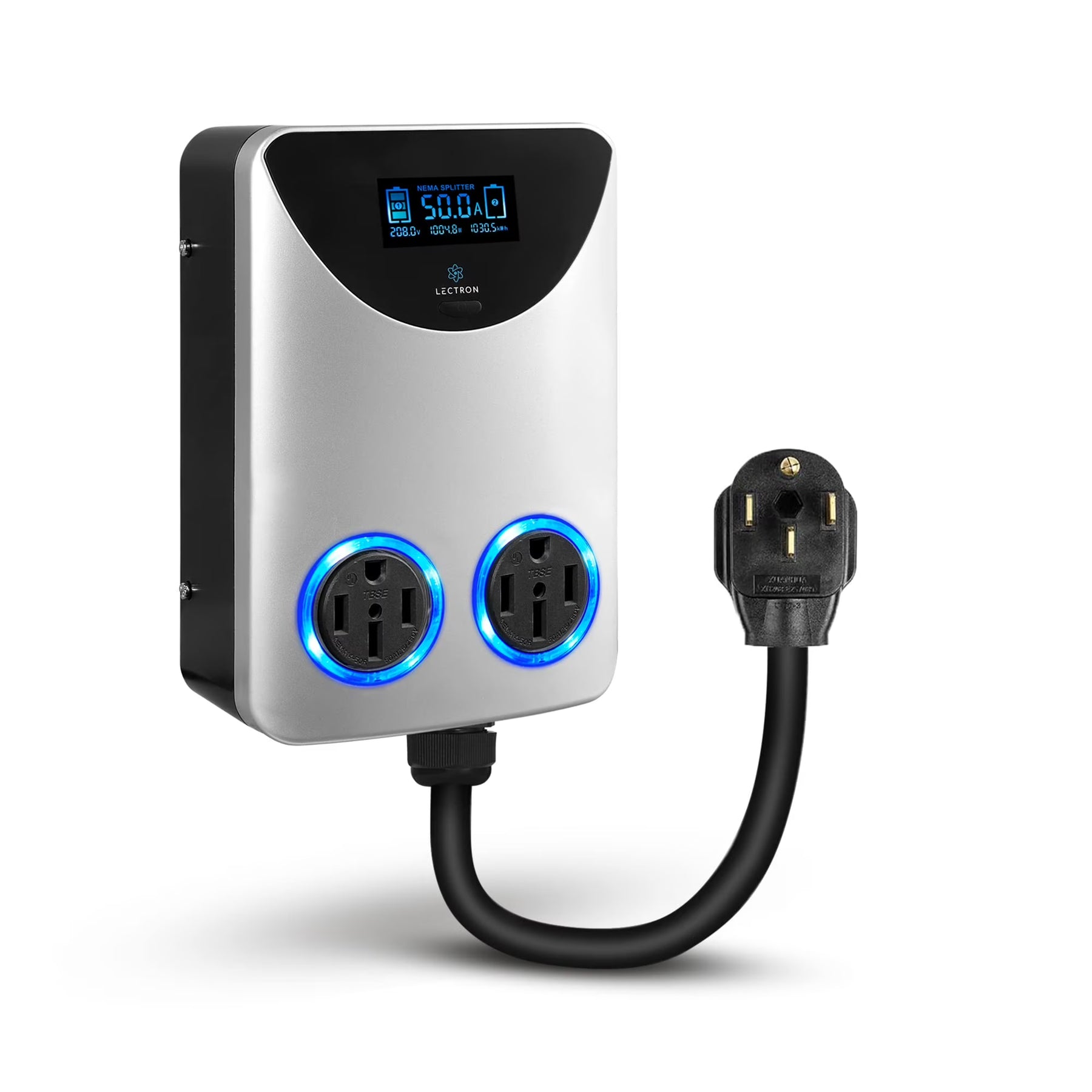 Lectron NEMA Socket Splitter - Power Your EV Charger and High - Powered Appliance from the Same Outlet - Product image 1