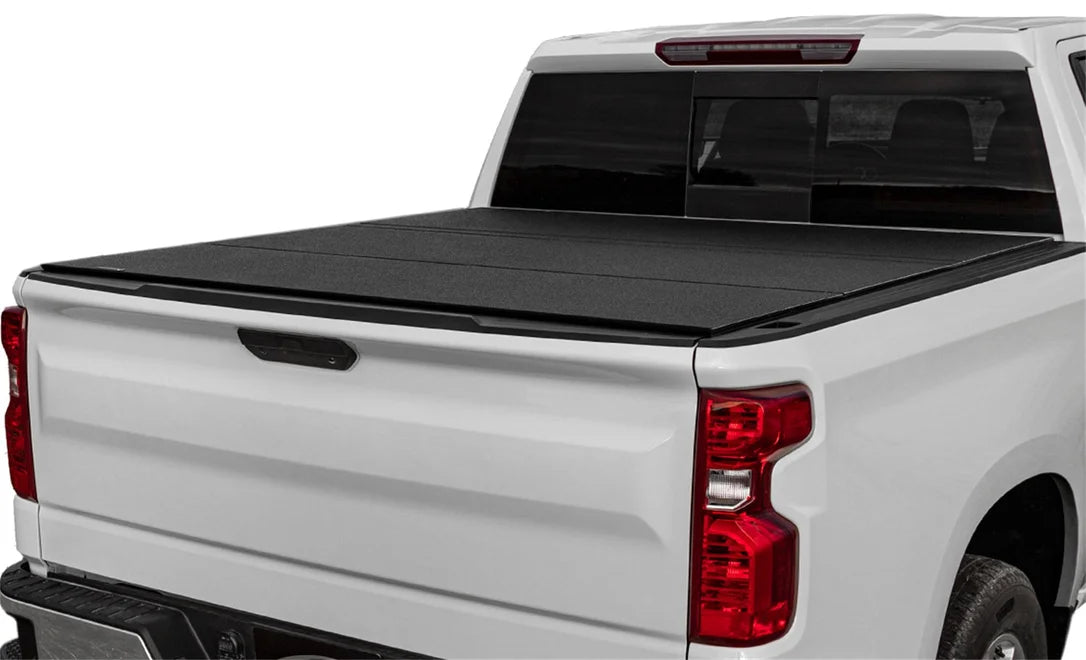 Access B3020059 - LOMAX Tri-Fold Cover Black Urethane - 07-13 Chevy Silverado 1500 5ft 8in Bed (Except Classic)