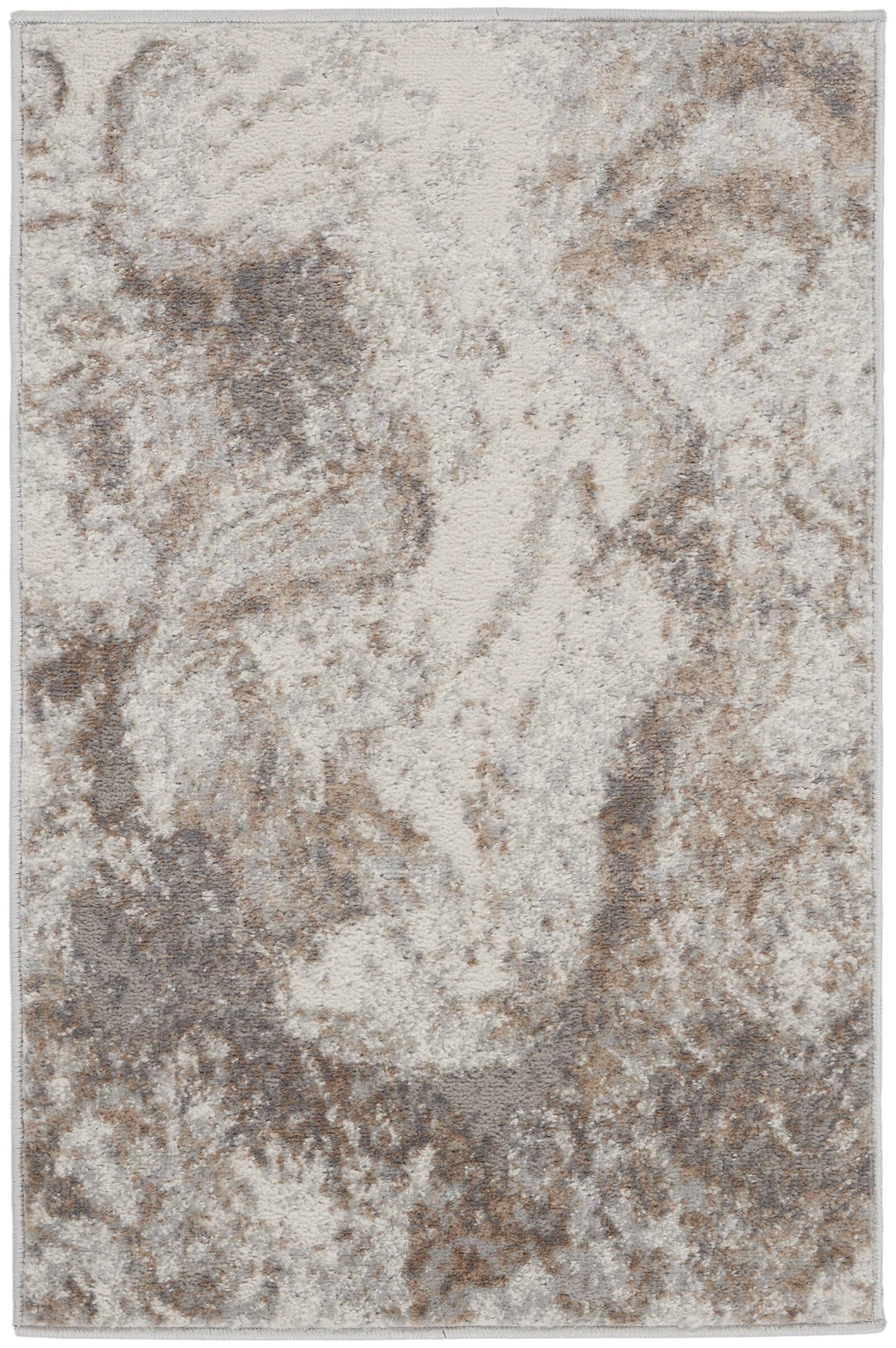 Nourison Elation ETN02 Area Rug - Ivory Grey - 9' x 12' - Product image 1