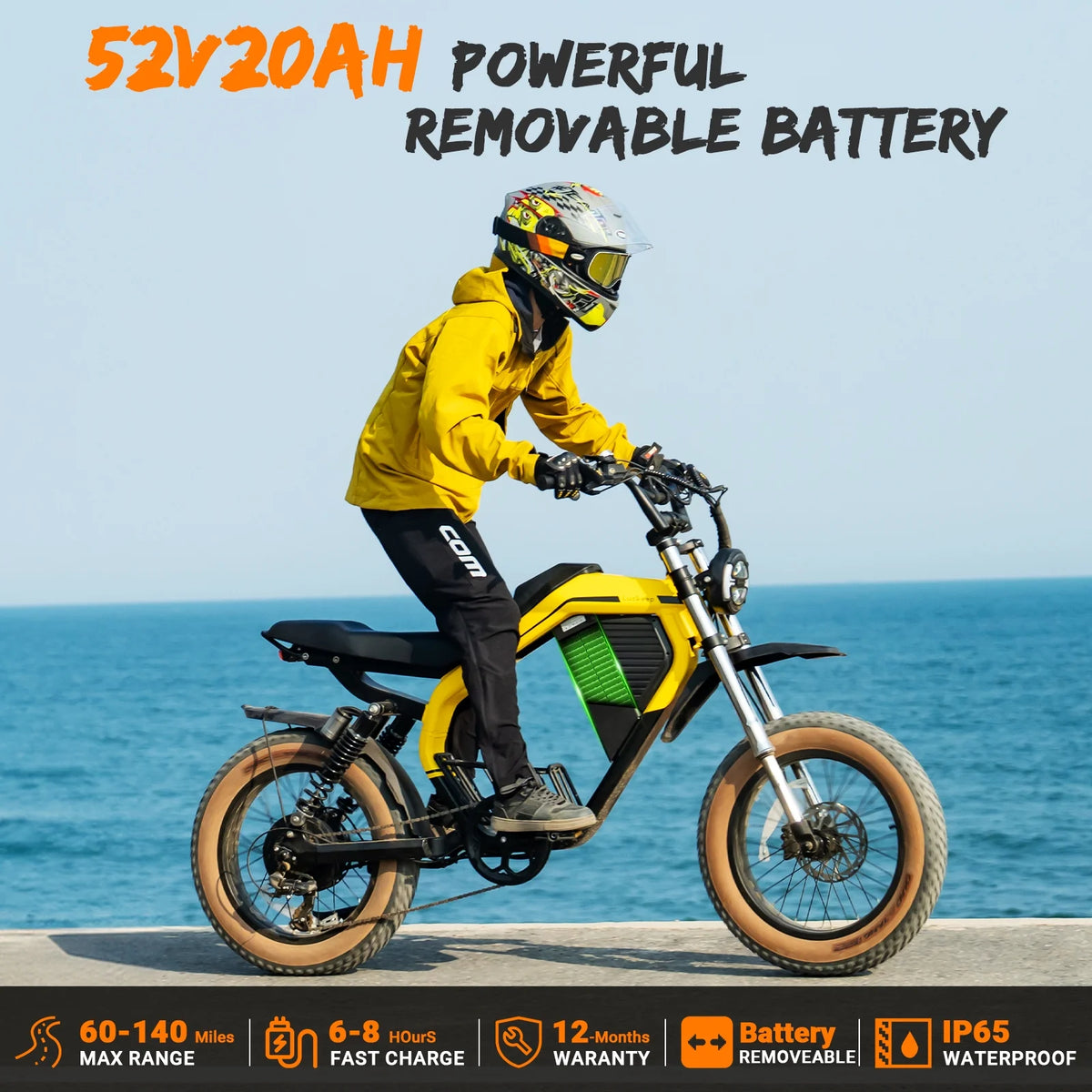 Luckeep M5 Electric Bike for Adults/Teen, 1500W Peak Motor, Max 32MPH, 48V 15AH Battery - Product image 17