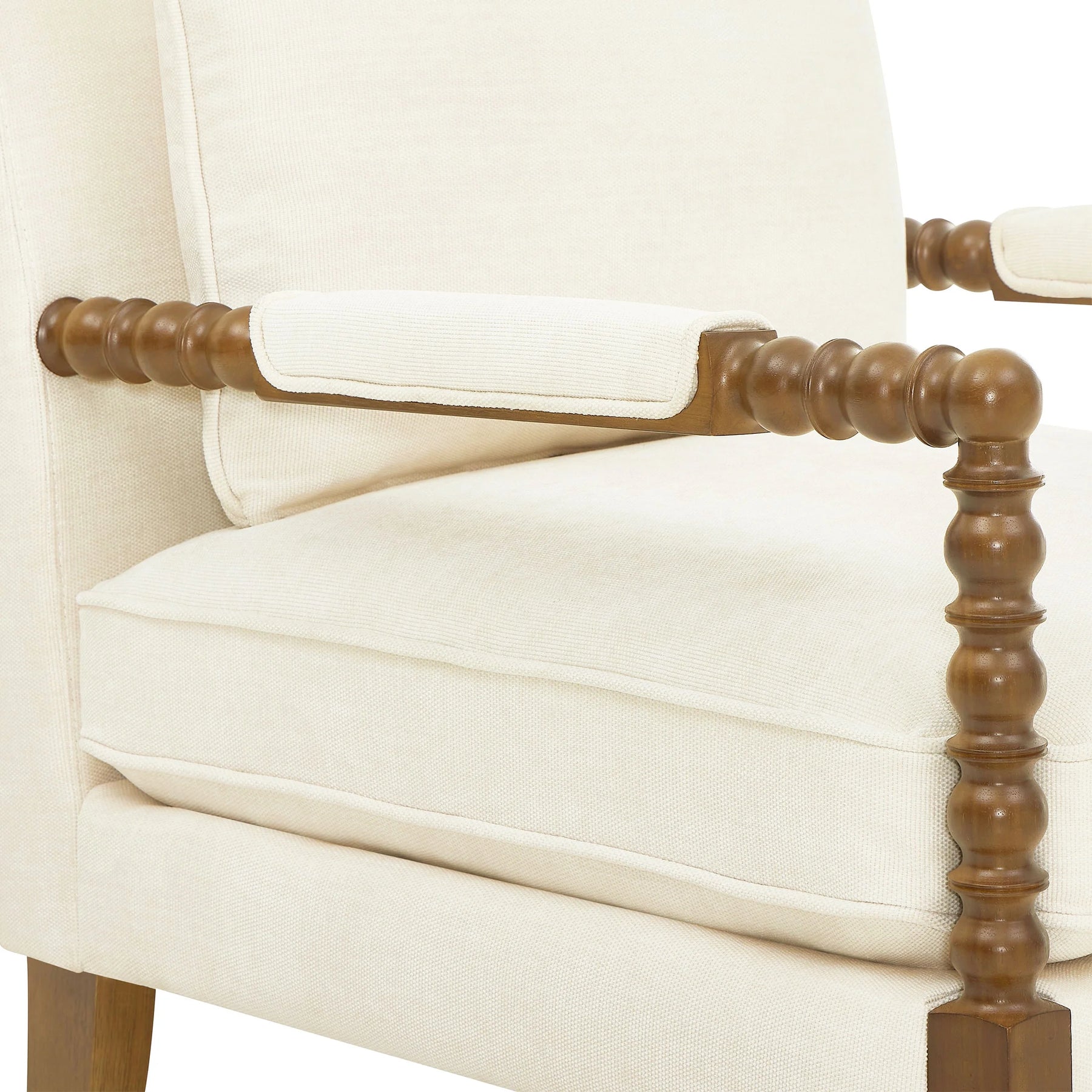 Pioneer Woman Harper Spindle Accent Chair, Jade Fabric Upholstery - Product image 19