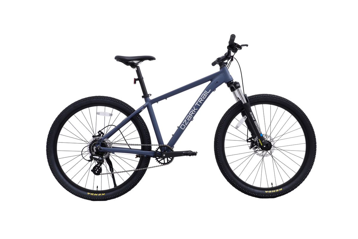 27.5" Ozark Trail M.2 Ridge Mountain Bike, Medium Frame, Fits Riders 5'3" - 5'8", Blue, Adult, Unisex - Product image 1