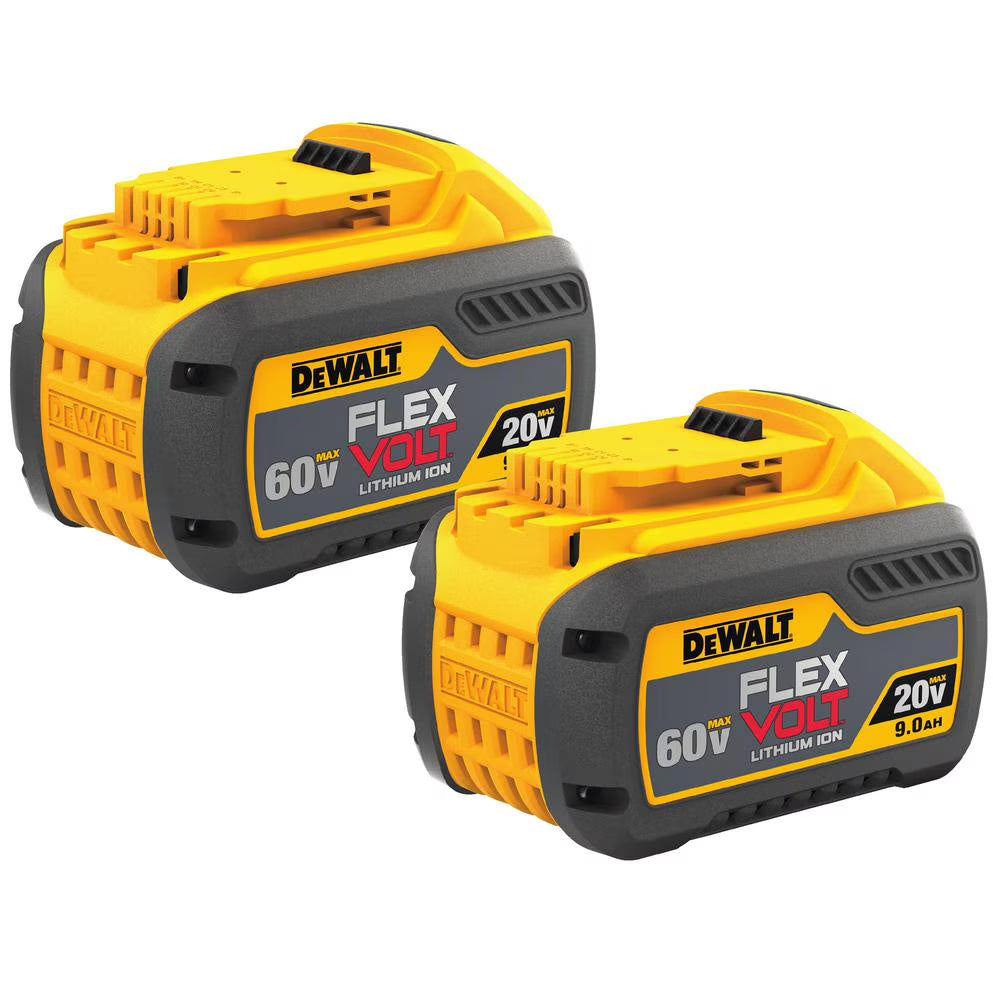 Dewalt Max Flexvolt Lithium - Ion 20V/60V 9ah Battery DCB609 - Two Pack - Product image 1