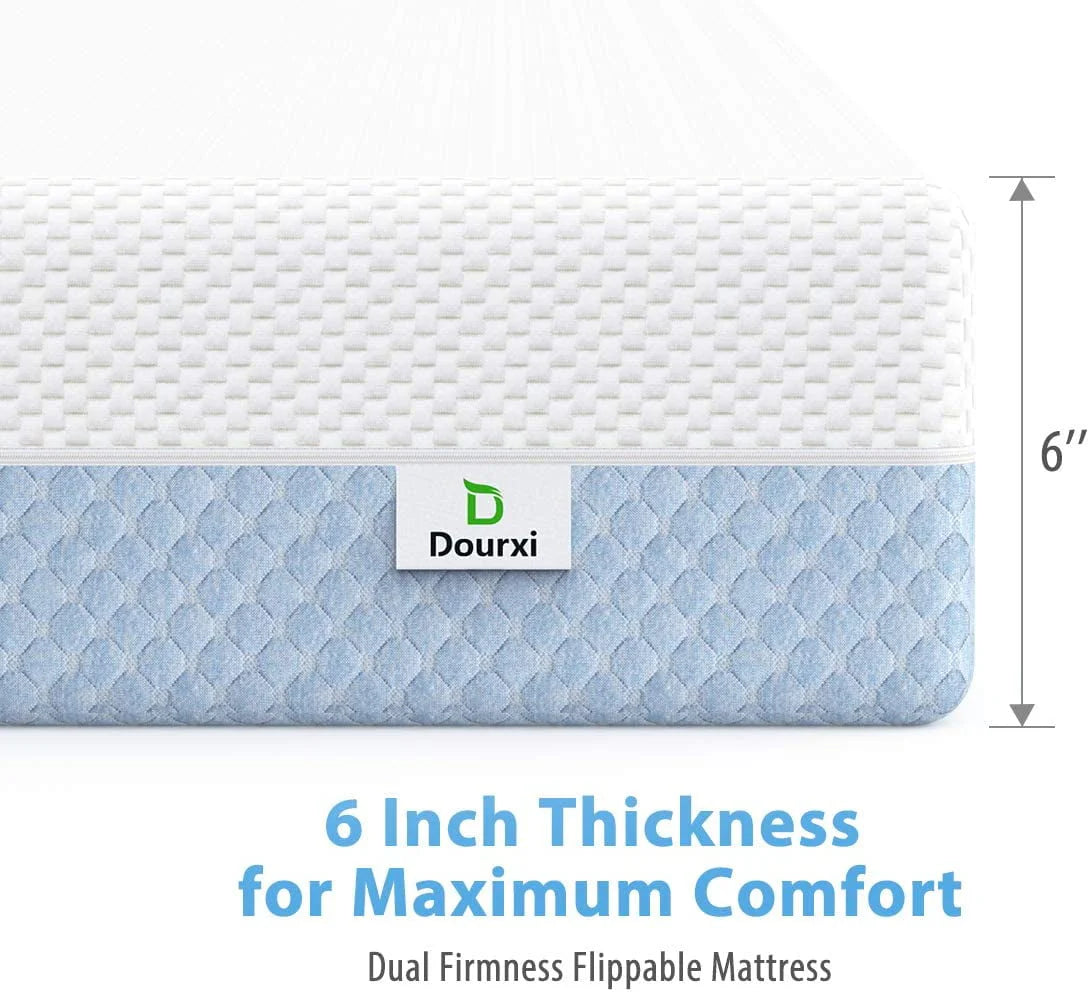 Dual Sided Crib and Toddler Mattress, 6 in 2 - in - 1 Foam Baby Mattress for Standard Full Size Crib - Product image 5