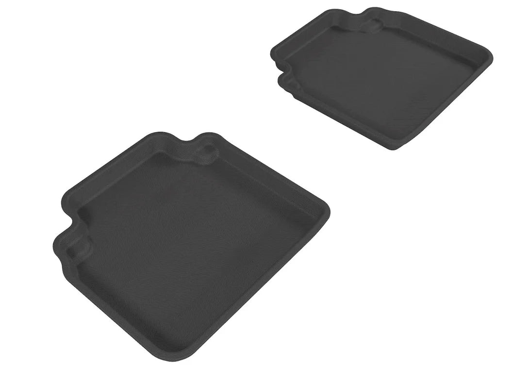 3D MAXpider L1HD00821509 - 2008-2012 Honda Accord Kagu 2nd Row Floormats - Black