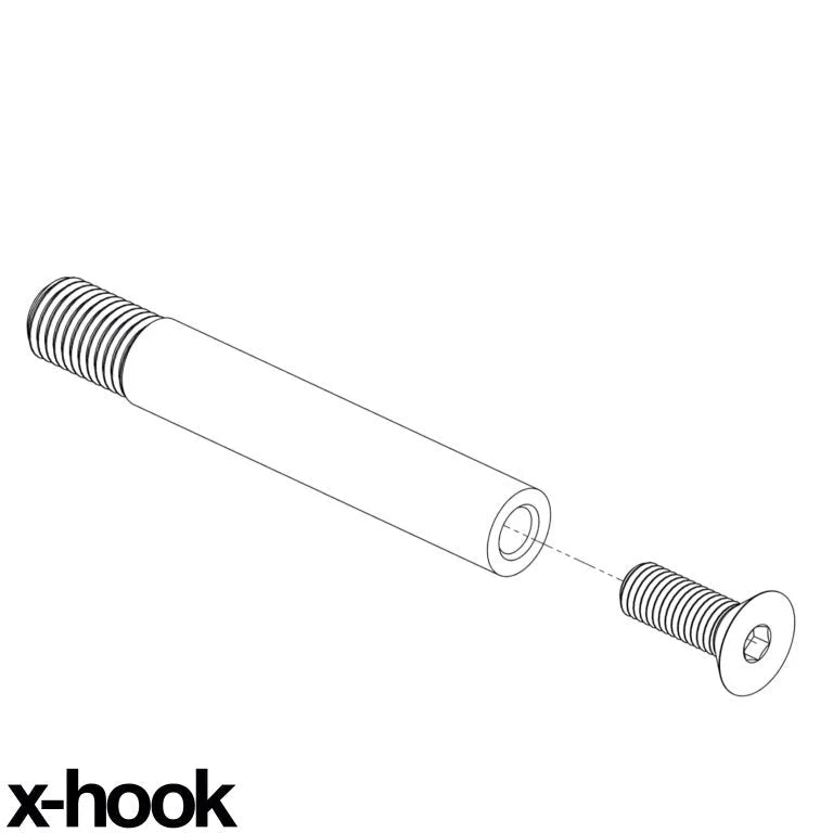 x-hook Mounting Shaft (Required) Mercedes C-Class | 12-15 (Made to order)